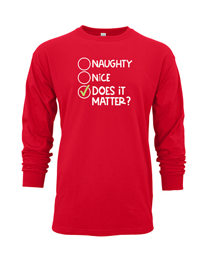 Naughty Nice Long-Sleeve Tee